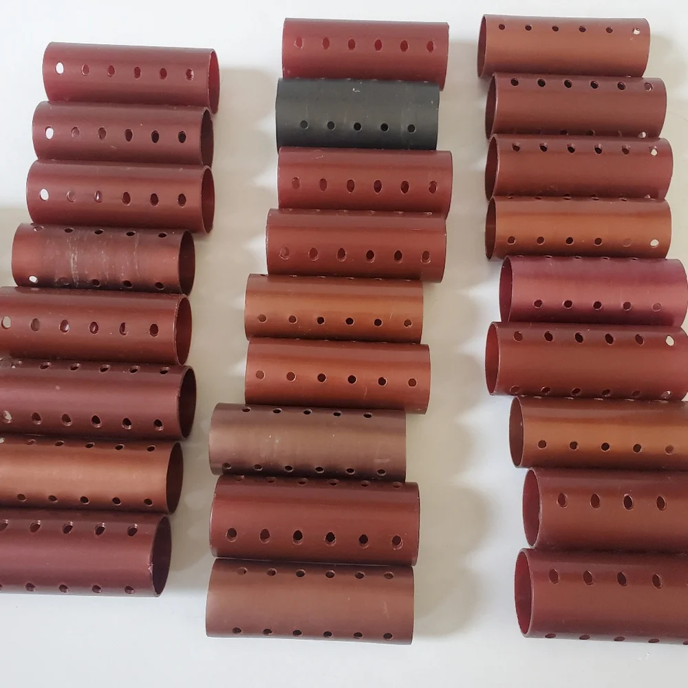 Vintage Lot Plastic Hair Curlers Metal Hair Pins Kayser Clips Rollers Retro